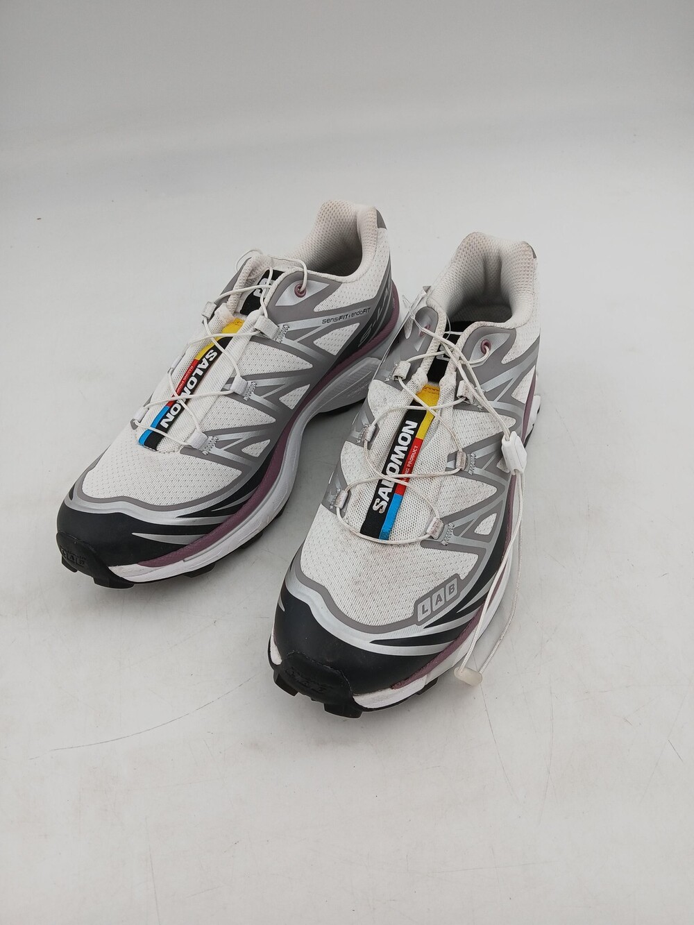 Salomon S-LAB XT-6 Soft Ground Shoes Mens White Trail Running L49209600 Size 7.5